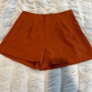 Women's Orange Shorts